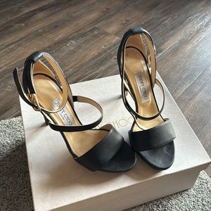 Jimmy Choo black beautiful heels
